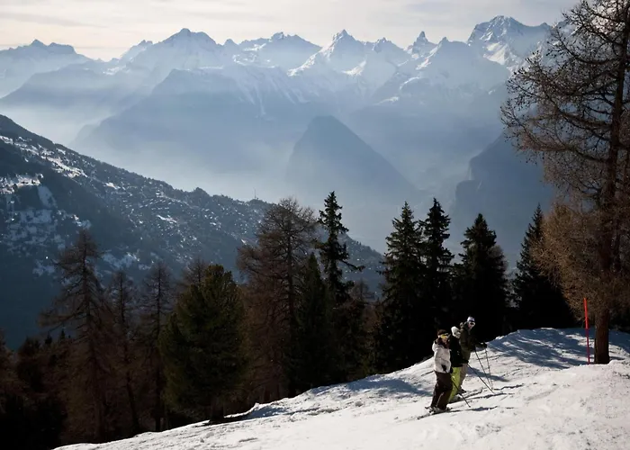 Near Piste Des Mayens Ski-slope * Veysonnaz