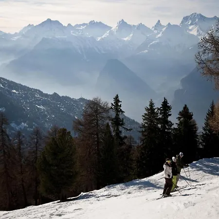 Near Piste Des Mayens Ski-slope * Veysonnaz